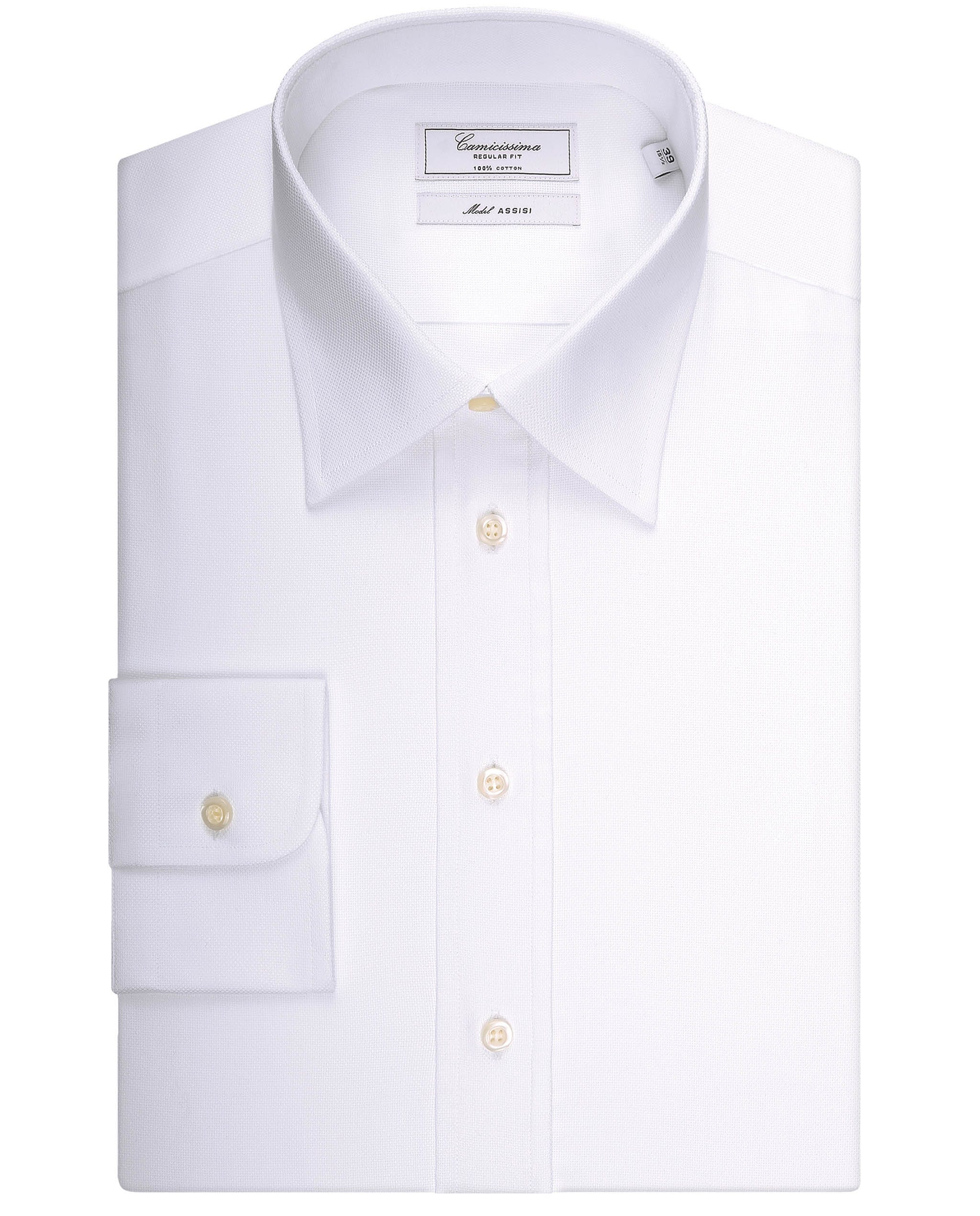 CAMICIA REGULAR FIT COLLO ITALIANO ASSISI ITALIANO
